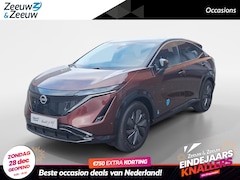 Nissan Ariya - Advantage edition plus 63 kWh |Schuif-kanteldak| Stoelverwarming en Koeling voor|Stuurverw