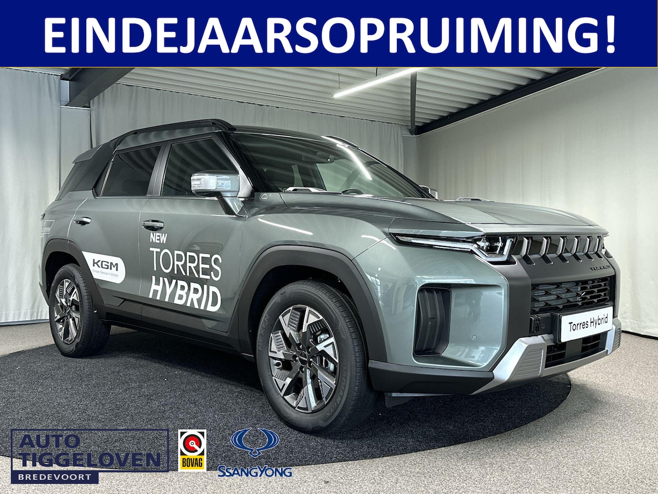 KGM Torres Hybrid - 1.5T-GDI Platinum Automaat | PANO | NAVI - AutoWereld.nl
