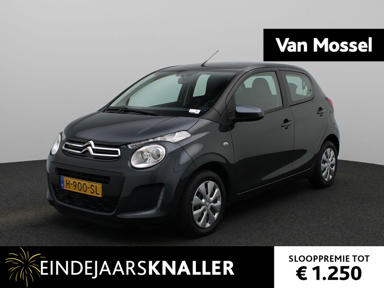 Citroën C1 - 1.0 VTi Feel | Airco | Bluetooth | Bluetooth Telefonie | Multifunctioneel Stuurwiel | - AutoWereld.nl