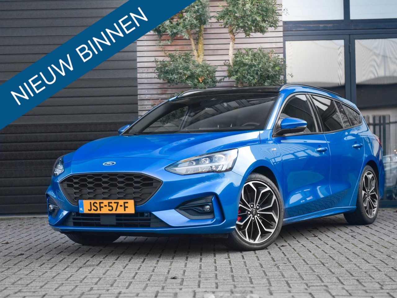 Ford Focus Wagon - 1.5 EcoBoost ST Line X Business Panoramadak, Adaptieve, cruise control Led verlichting, 18 - AutoWereld.nl