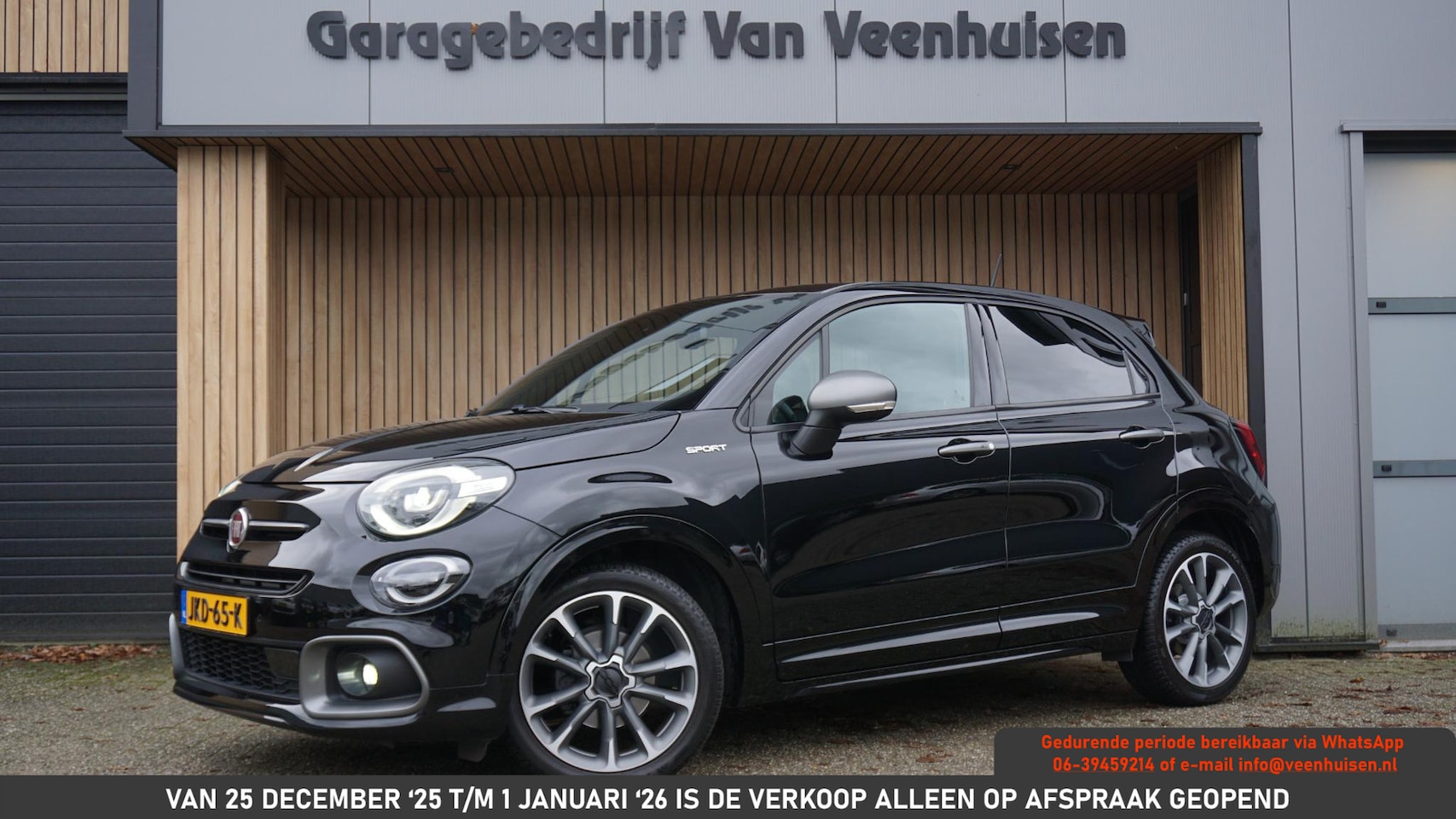 Fiat 500 X - 1.0 120pk GSE Sport H-Leder Keyless 18inch LM LED Navi Stoelverwarming *Zeer Nette Fiat* 5 - AutoWereld.nl