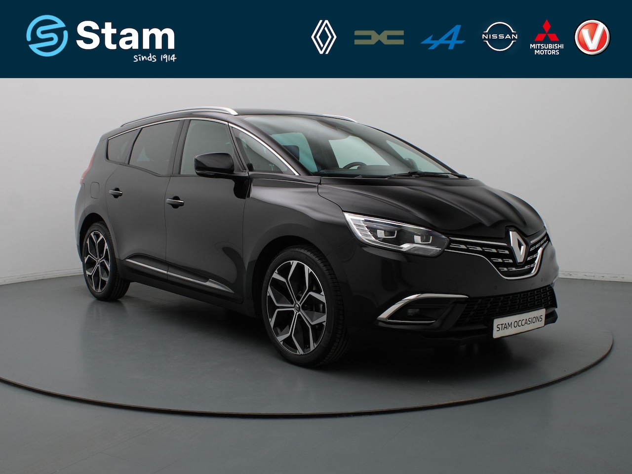 Renault Grand Scénic - 160pk TCe Intens 7p. Automaat Cruise | Climate | Navi | Parkeersens. v+a | Stoelverw. | Pa - AutoWereld.nl