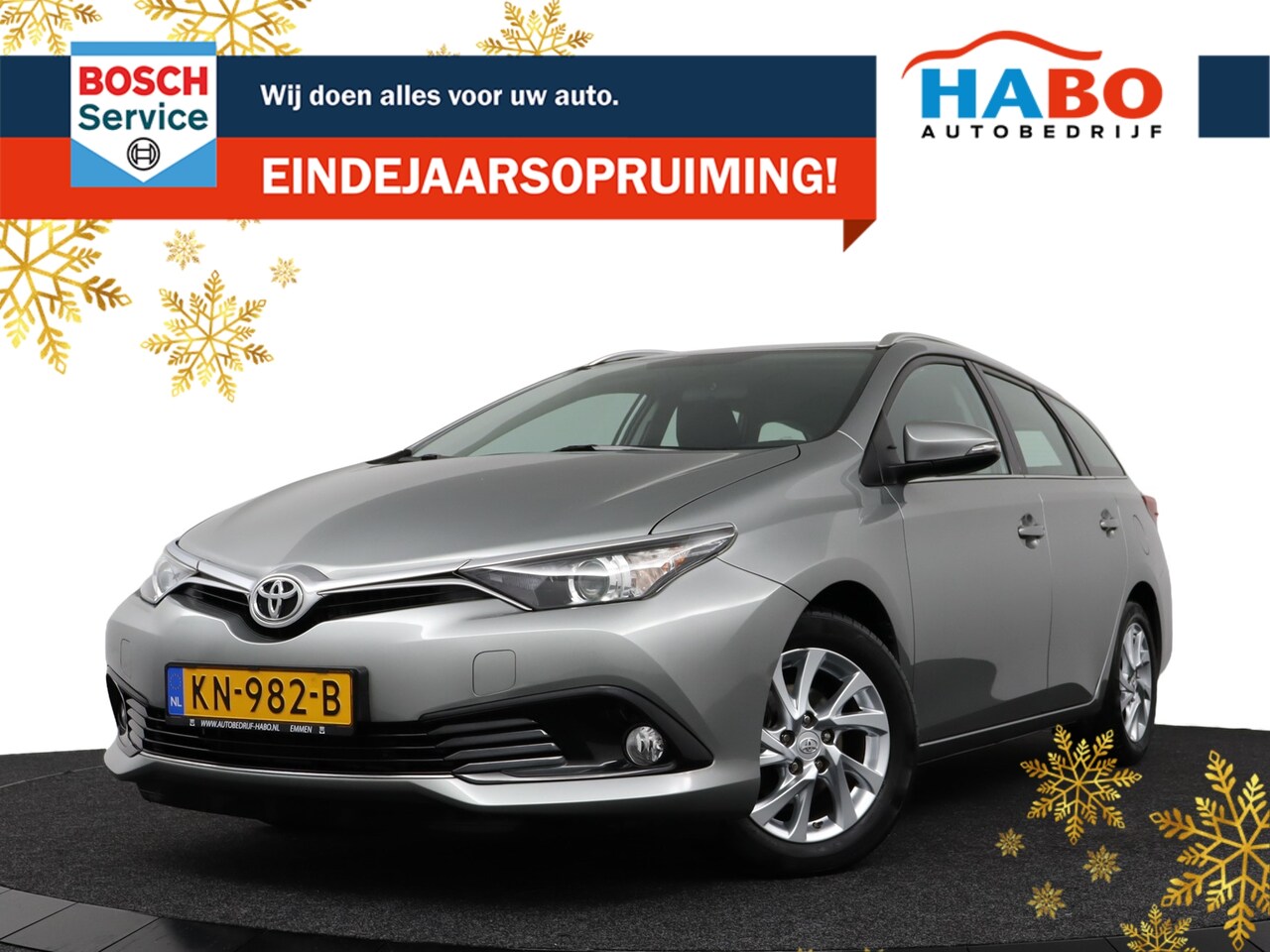 Toyota Auris Touring Sports - 1.2T ASPIRATION LIMITED ECC/CRUISE/NAV/CAMERA/MIST.LAMP/LMV/33.000KM!! - AutoWereld.nl
