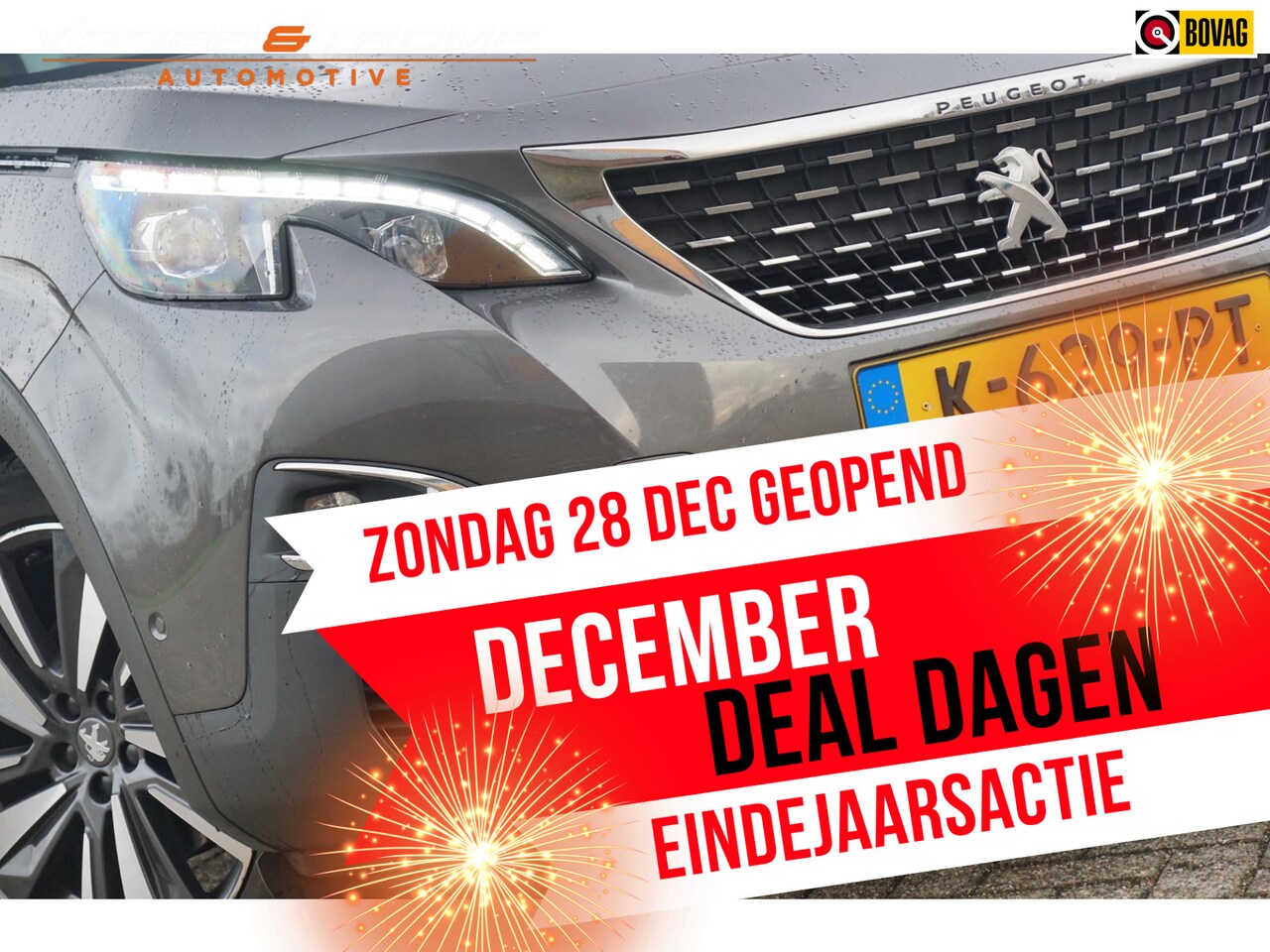 Peugeot 3008 - 1.6 HYbrid4 300 GT - Gris Platinium - Carplay/Clima/Cruise - AutoWereld.nl