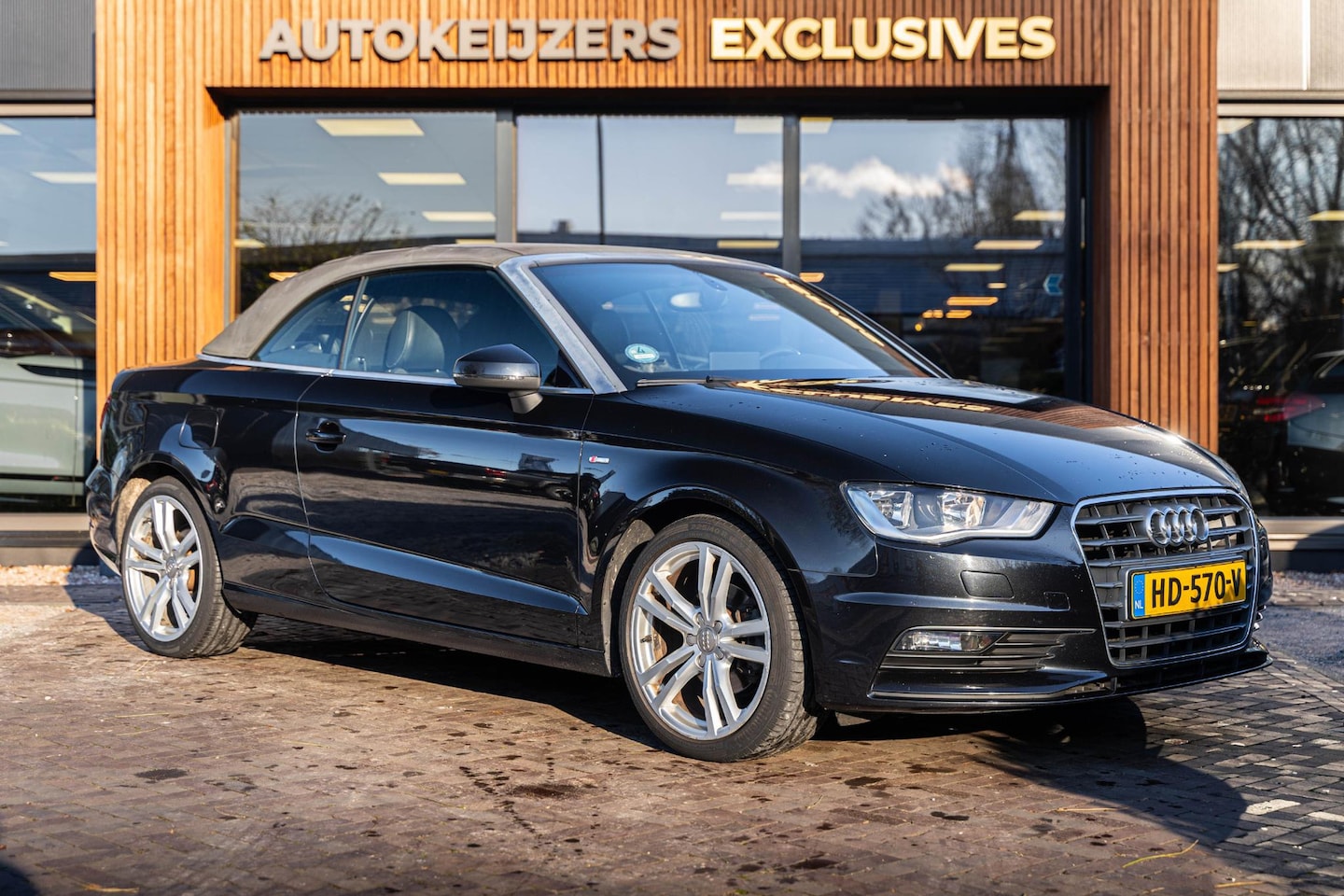 Audi A3 Cabriolet - 1.4 TFSI CoD Ambition Pro Line S Open Days S LINE Leer/Alcantara - AutoWereld.nl