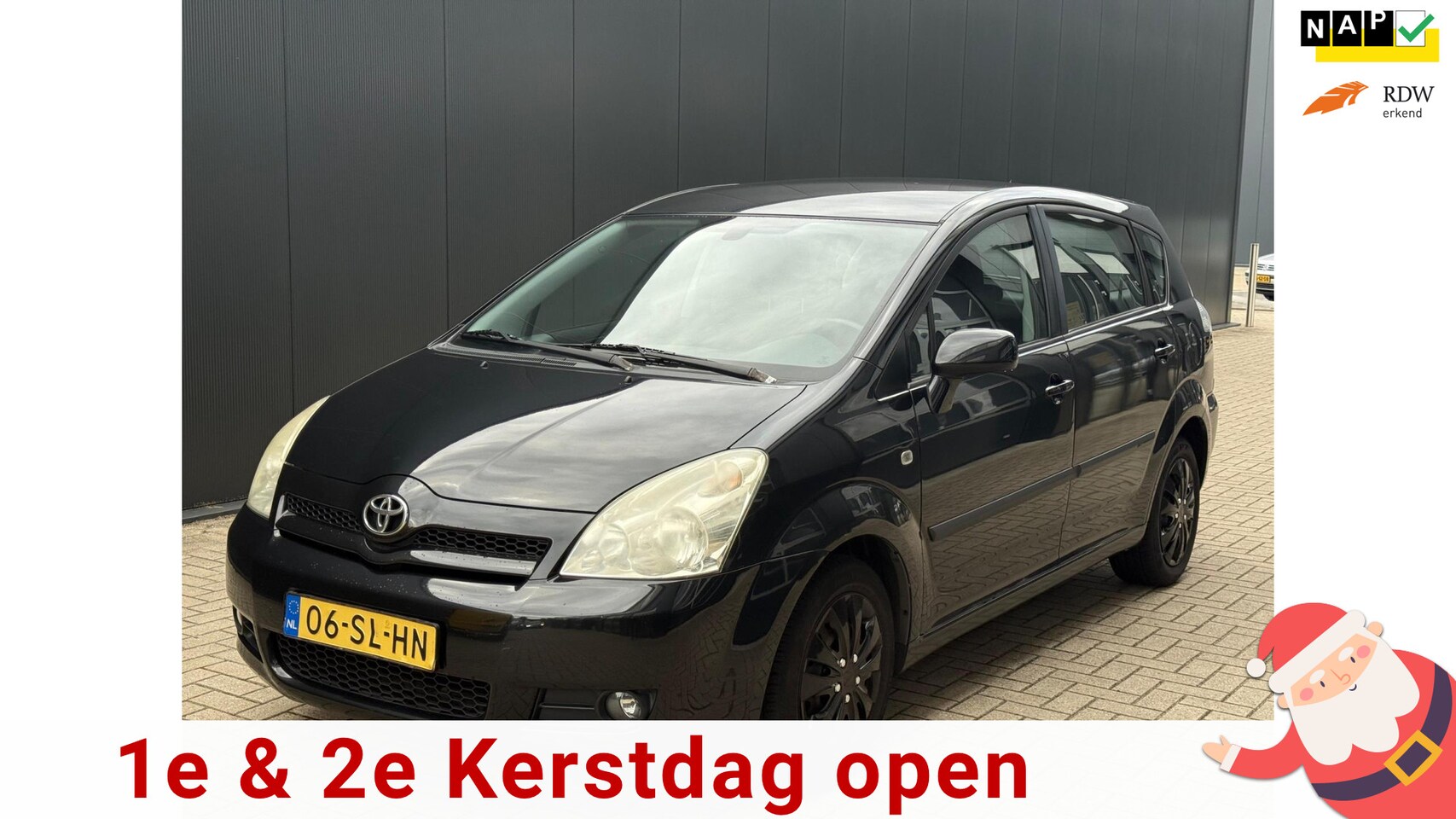 Toyota Verso - 1.8 VVT-i Sol Airco PDC Carkit 1jr APK Boekjes! - AutoWereld.nl