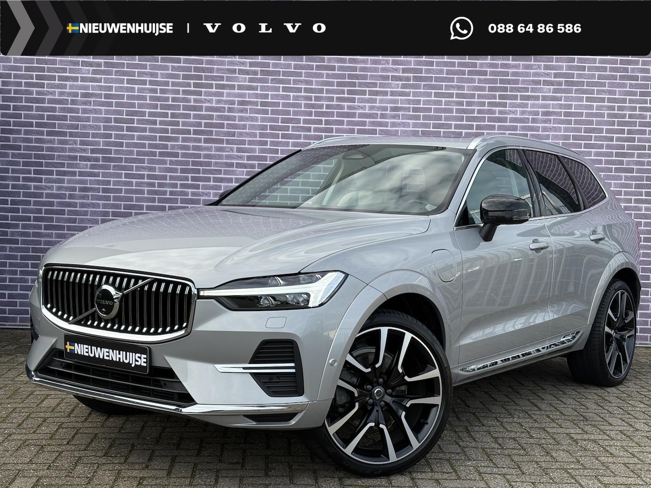Volvo XC60 - 2.0 T6 Plug-in hybrid AWD Ultimate Bright | Long range | Trekhaak | Adaptive cruise contro - AutoWereld.nl