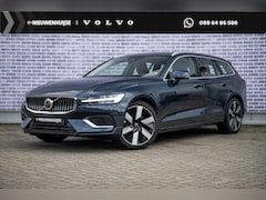 Volvo V60 - 2.0 T6 Plug-in hybrid AWD Ultimate Bright | Panorama dak | Gelamineerd Glas | 360 Camera |