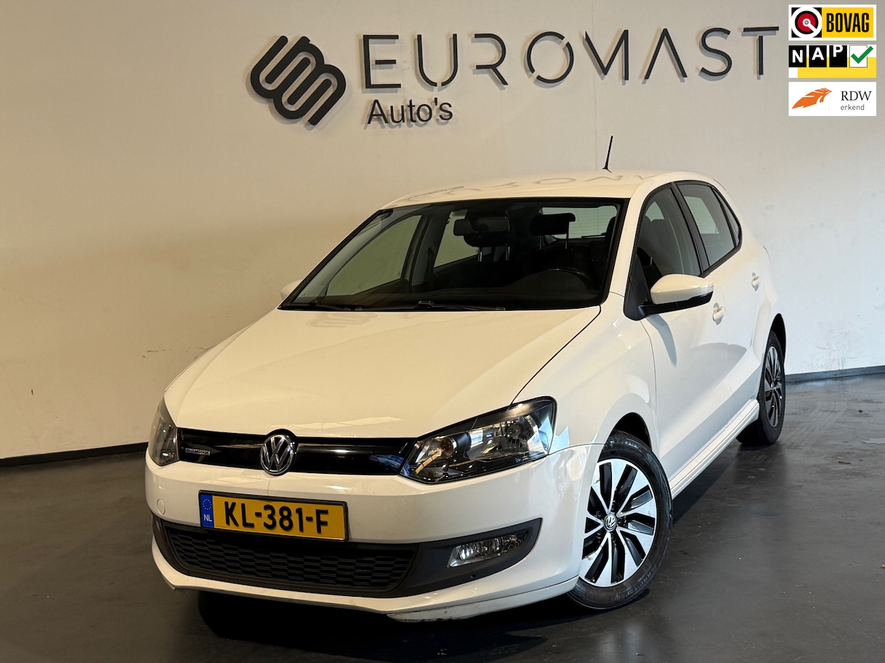 Volkswagen Polo - 1.0 BlueMotion Edition Navi Airco Cruise Pdc Nieuwe Apk - AutoWereld.nl