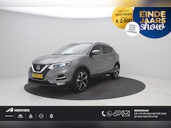 Nissan Qashqai - 1.3 DIG-T Tekna / Automaat / Trekhaak / 1500kg Trekgewicht / GROOT Glazendak / Stoelverwar