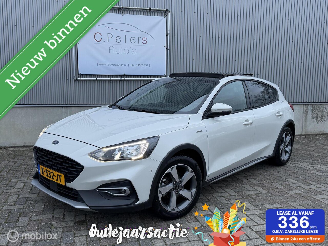 Ford Focus - 1.5 EcoBoost 150pk Aut. Active X Business 2021 / Panoramadak / Trekhaak / Stoel-Stuurverwa - AutoWereld.nl