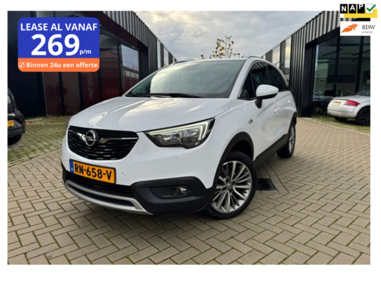 Opel Crossland X - 1.2 Turbo Innovation Automaat Trekhaak Clima NL Auto NAP - AutoWereld.nl