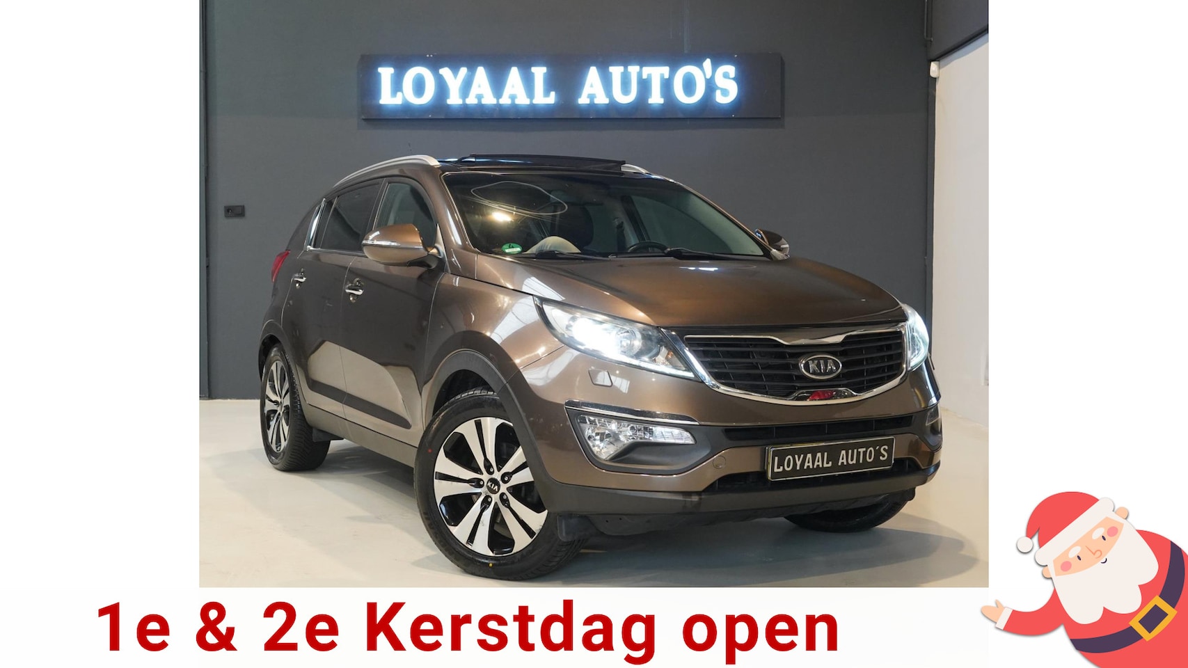 Kia Sportage - 2.0 X-clusive | AUT | SCHUIFDAK | LEER | XENON | PDC |APK. - AutoWereld.nl