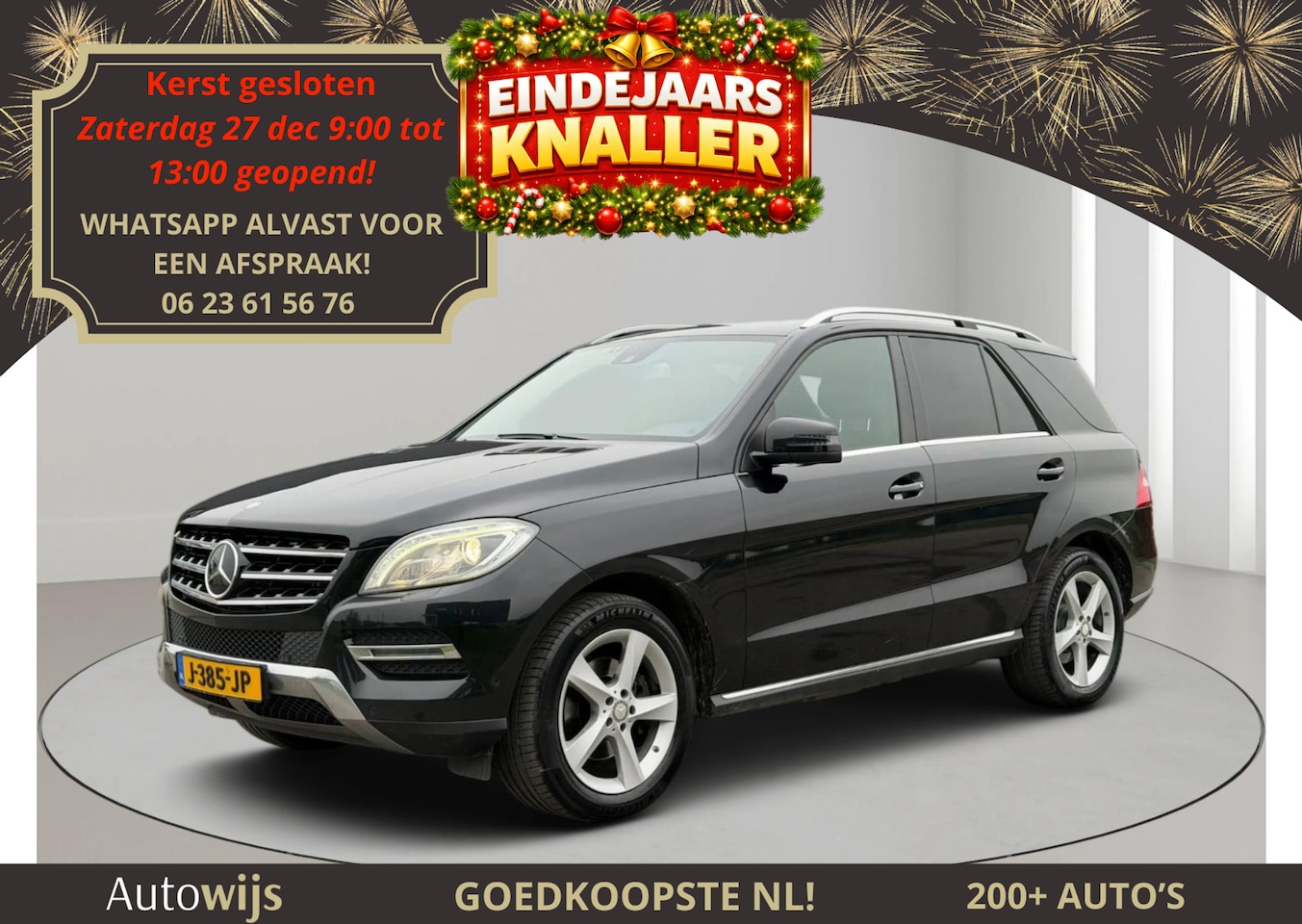 Mercedes-Benz M-klasse - 350 BlueTEC|Trekhaal|XENON|LM-VELG|Goed onderhouden - AutoWereld.nl