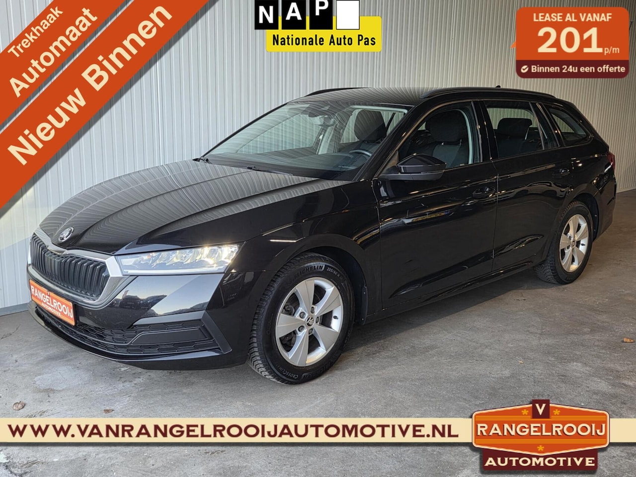 Skoda Octavia Combi - 1.5 e-TSI DSG, trekh., LED kopl., stoelverw. - AutoWereld.nl