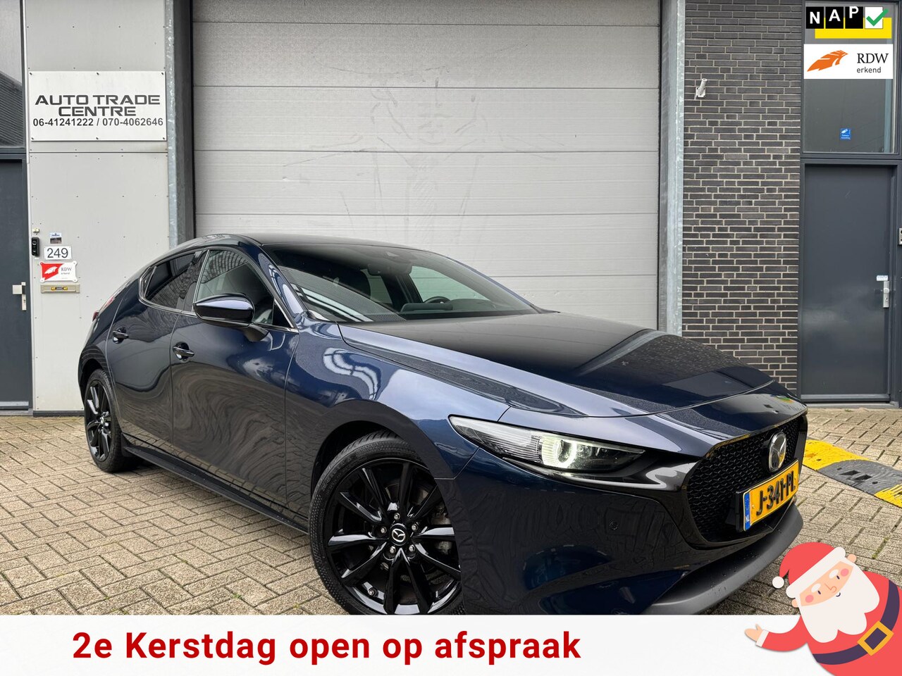Mazda 3 - 2.0 e-SkyActiv-X M Hybrid 180 Luxury [HUD|Memory|Stoel & stuur VW|Bose|Camera|Leder|Dealer - AutoWereld.nl