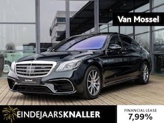 Mercedes-Benz S-klasse - AMG 63 4Matic+ Lang Premium Plus | SMARAGDGROEN | STOELMASSAGE | STOELVENTILATIE | BURMEST