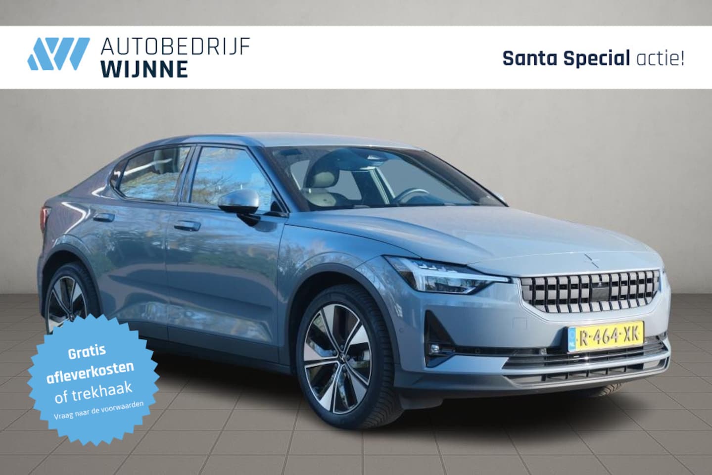 Polestar 2 - Standard Range Single Motor 69 kWh | Navi | Climate | Adaptive Cruise | Keyless | 360° Cam - AutoWereld.nl