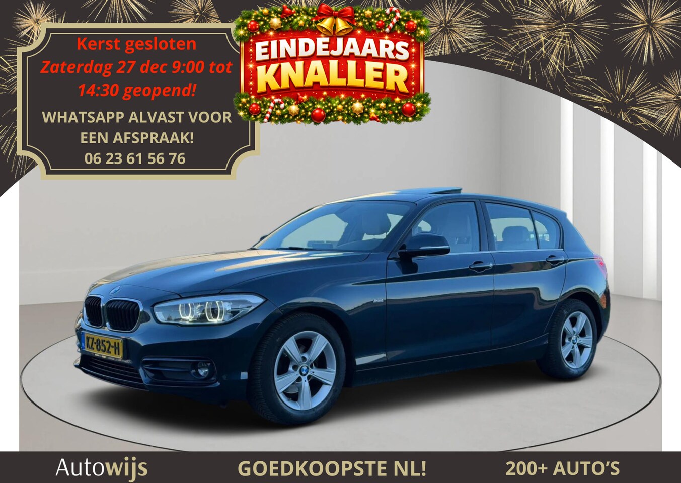 BMW 1-serie - 118i Centennial High Executive|PANO|LEDER|AUT|LED|NL AUTO - AutoWereld.nl