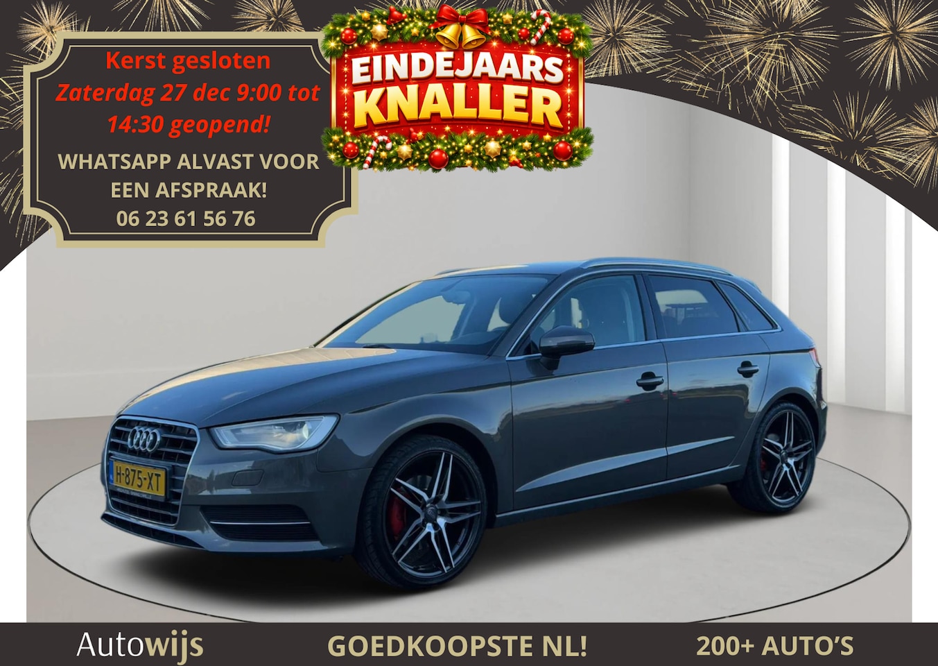 Audi A3 Sportback - 1.8 TFSI Ambition Pro Line S|Xenon|Stoelverw|LM-VELG|Clima - AutoWereld.nl