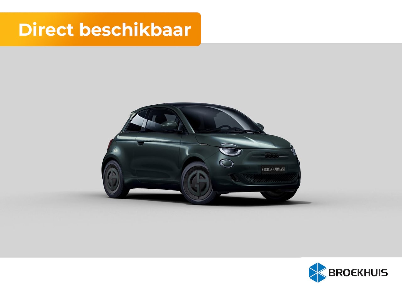 Fiat 500e - Giorgio Armani | 10,25" touchscreen radio met Bluetooth, DAB & USB én Navigatie | Automati - AutoWereld.nl