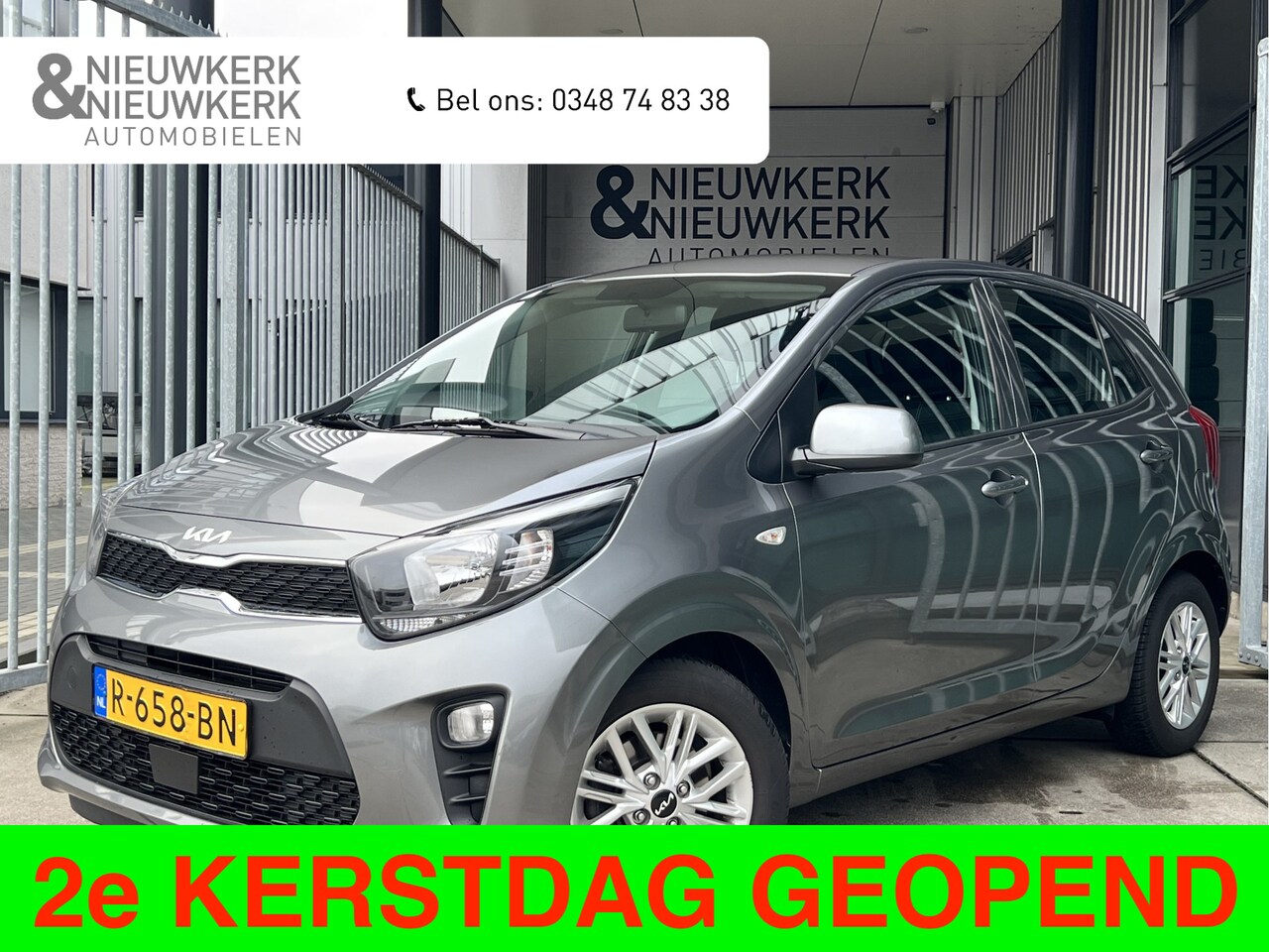 Kia Picanto - 1.0 DPi DynamicLine | CAMERA | CARPLAY / ANDROID | CRUISE CONTROL | AIRCO | LMV | BLUETOOT - AutoWereld.nl