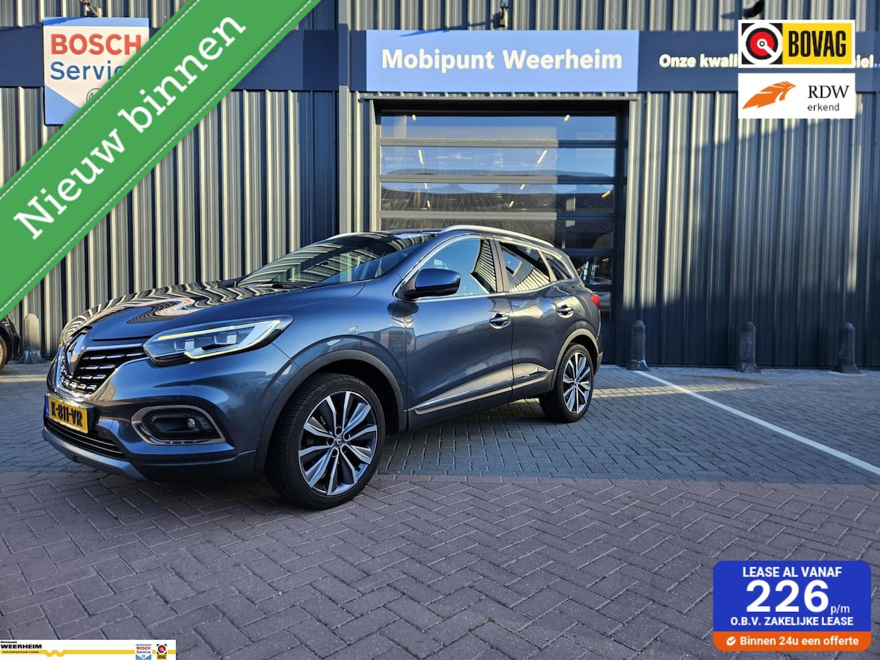 Renault Kadjar - 1.3 TCe Intens LEDER - AutoWereld.nl