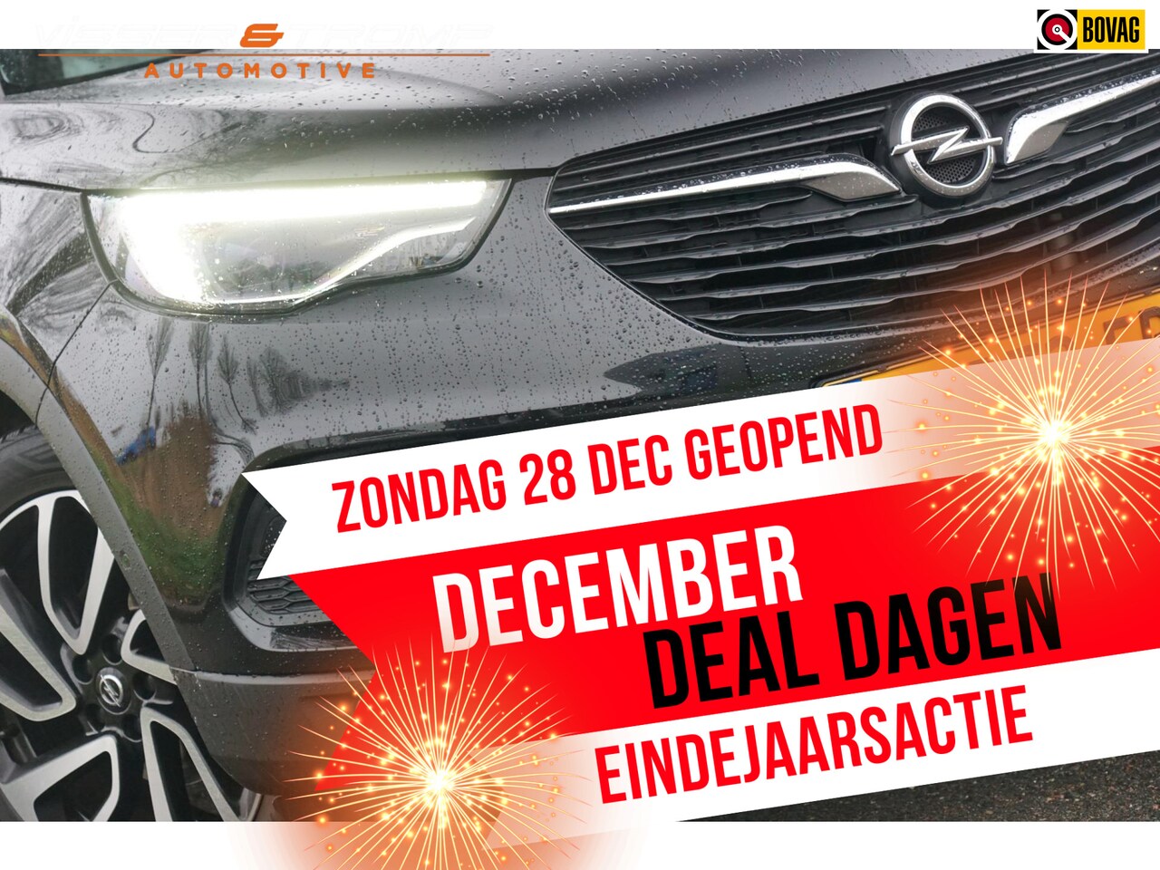 Opel Grandland X - 1.2 Turbo Ultimate - Diamond Black - Leder/Stuur en stoel verwarming - Carplay - AutoWereld.nl