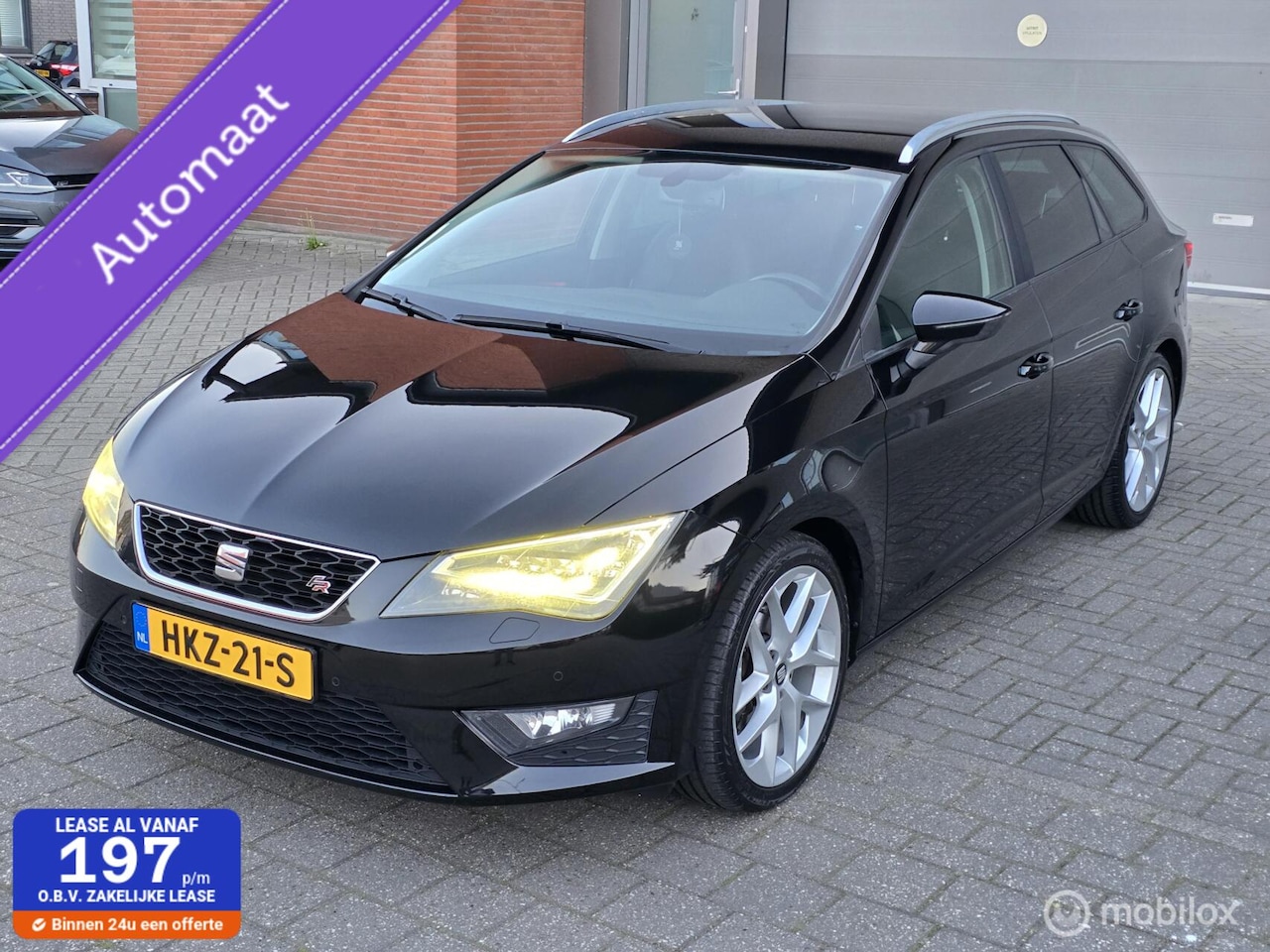 SEAT Leon ST - 1.4 EcoTSI-ACT FR✅️DSG✅️APK✅️150pk✅️ - AutoWereld.nl