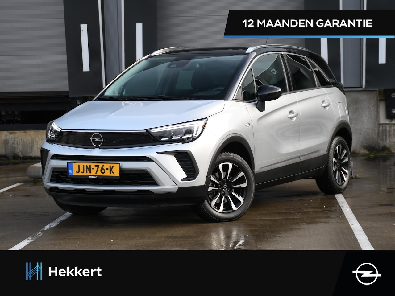 Opel Crossland - Elegance 1.2 Turbo 110pk PANO-DAK | DODE HOEK | 16''LM | PDC + CAM. | NAVI | DAB | CRUISE. - AutoWereld.nl