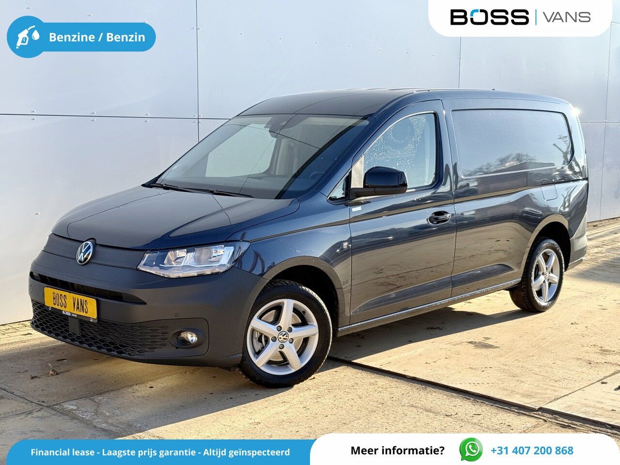 Volkswagen Caddy Cargo Maxi - 1.5 TSI 114PK **Benzine** Automaat Virtual Cockpit Lichtmetaal 16'' Climate Control Trekha - AutoWereld.nl
