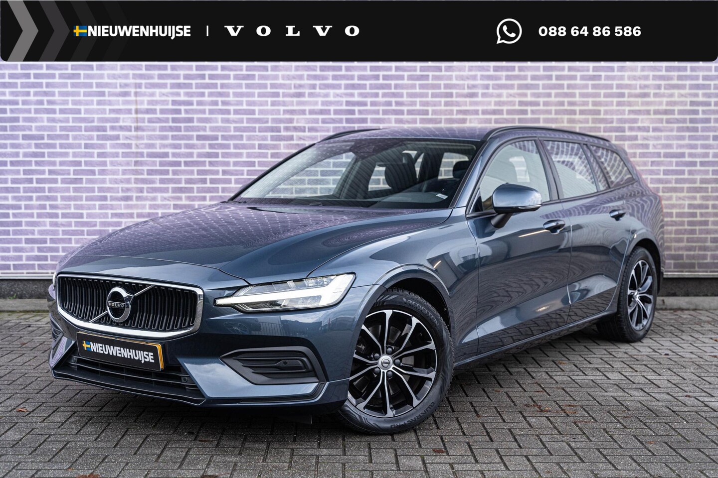 Volvo V60 - 2.0 B3 Momentum Advantage | Adaptieve Cruise Control | Trekhaak | Stoel-/Stuurverwarming | - AutoWereld.nl