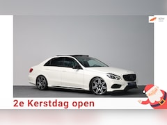 Mercedes-Benz E-klasse - 400 AMG LED/PANORAMADAK/LEER+S.VERWARMING+VERKOELING/19" LMV/CAM/ACC/ECC/12 MND GARANTIE