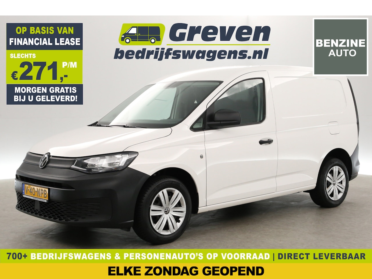 Volkswagen Caddy Cargo - 1.5 TSI 115PK | Benzine | Clima | Parkeersens. | Elektrpakket - AutoWereld.nl