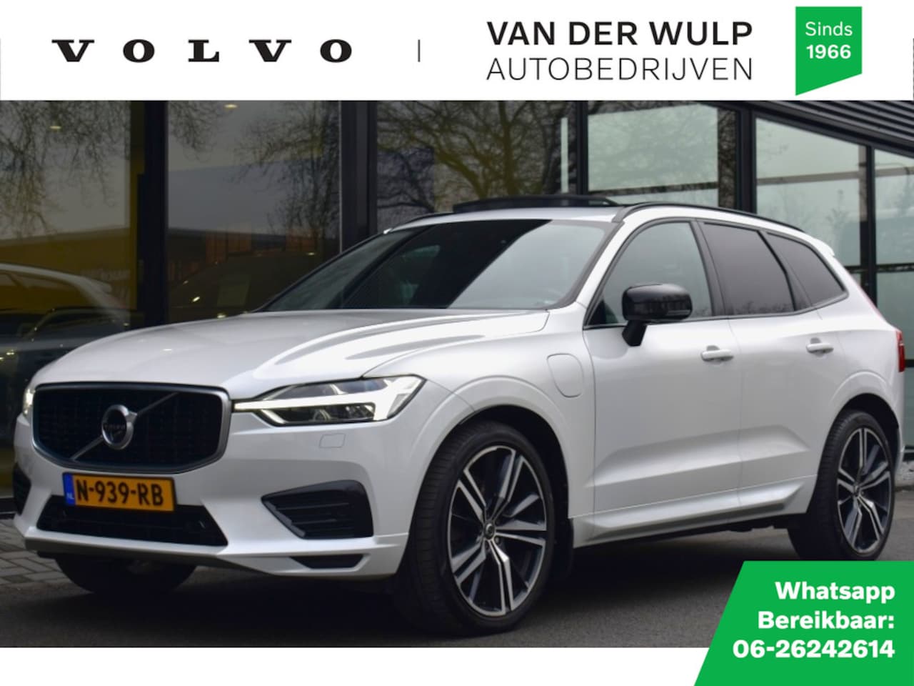 Volvo XC60 - T8 390pk R-Design | Luchtvering | Head-Up | Gelamineerde - AutoWereld.nl