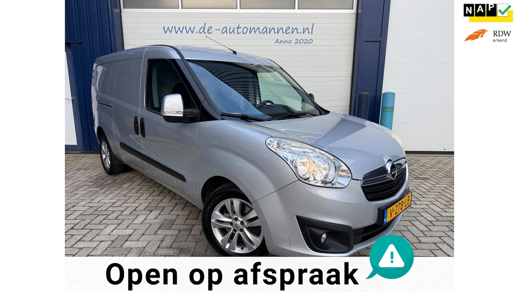 Opel Combo - 1.6 CDTi Euro 6 L2H1 Sport / AIRCO / CRUISE / TREKH / 1e EIG / APK 11-26 - AutoWereld.nl
