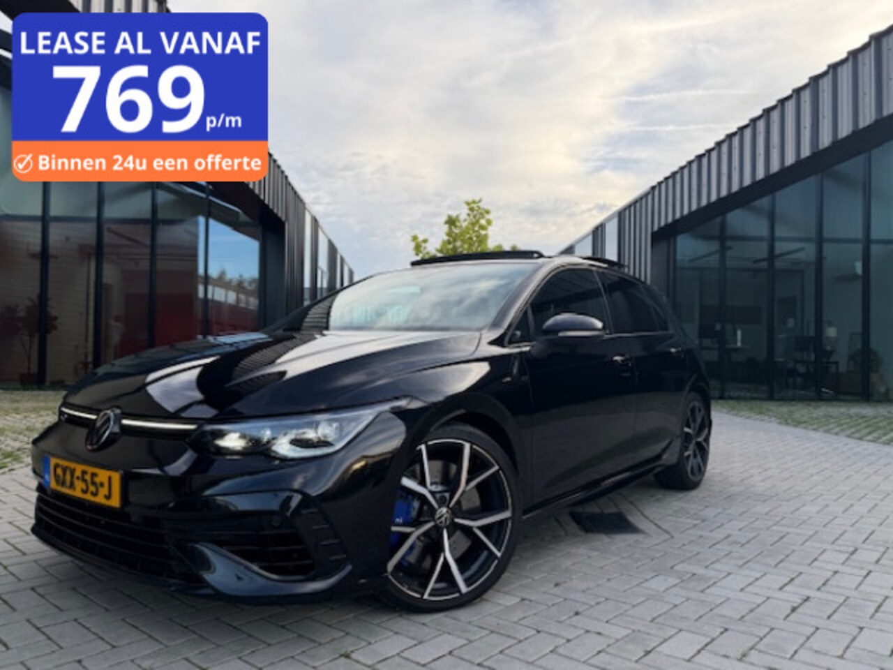 Volkswagen Golf - 2.0 TSI R 4Motion 333PK! Akra Pano Clima Leer HUD BOMVOL! - AutoWereld.nl