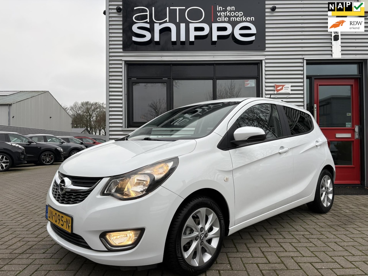 Opel Karl - 1.0 ecoFLEX Cosmo -CLIMA-LICHTMETALEN VELGEN-CRUISECONTROL-DAB+-HALF LEDER-ORIGINEEL NEDER - AutoWereld.nl