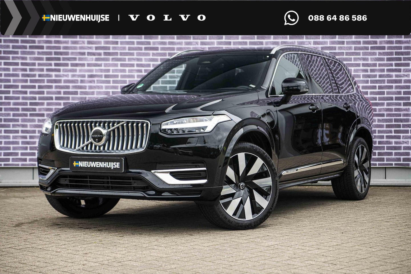 Volvo XC90 - 2.0 T8 Recharge AWD Bright | Long Range | Panoramadak | 360 Camera | Donker Glas | Harman - AutoWereld.nl