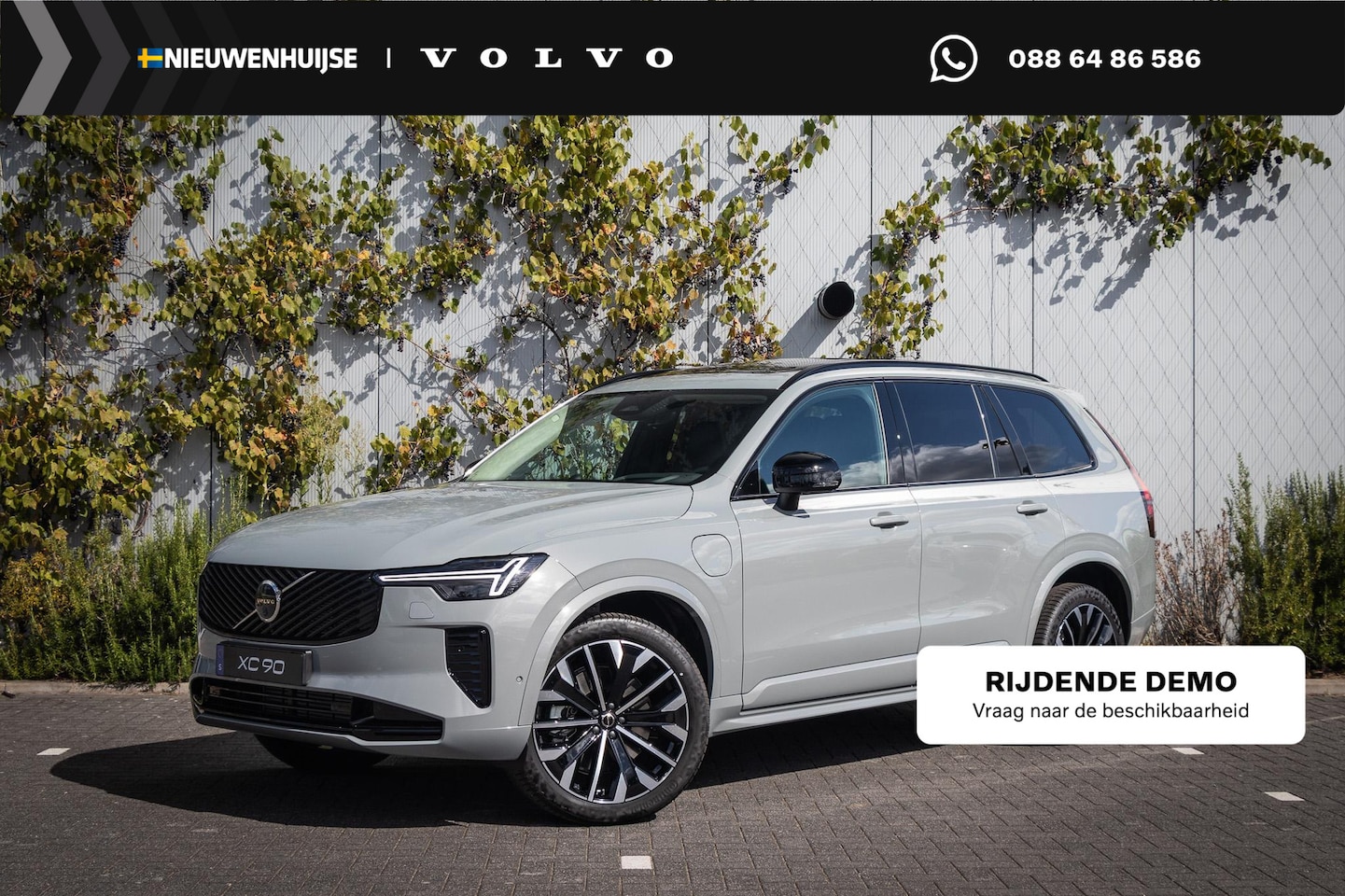 Volvo XC90 - 2.0 T8 Plug-in hybrid AWD Ultra Dark | Bowers & Wilkings Premium Audio | Luchtvering | 360 - AutoWereld.nl