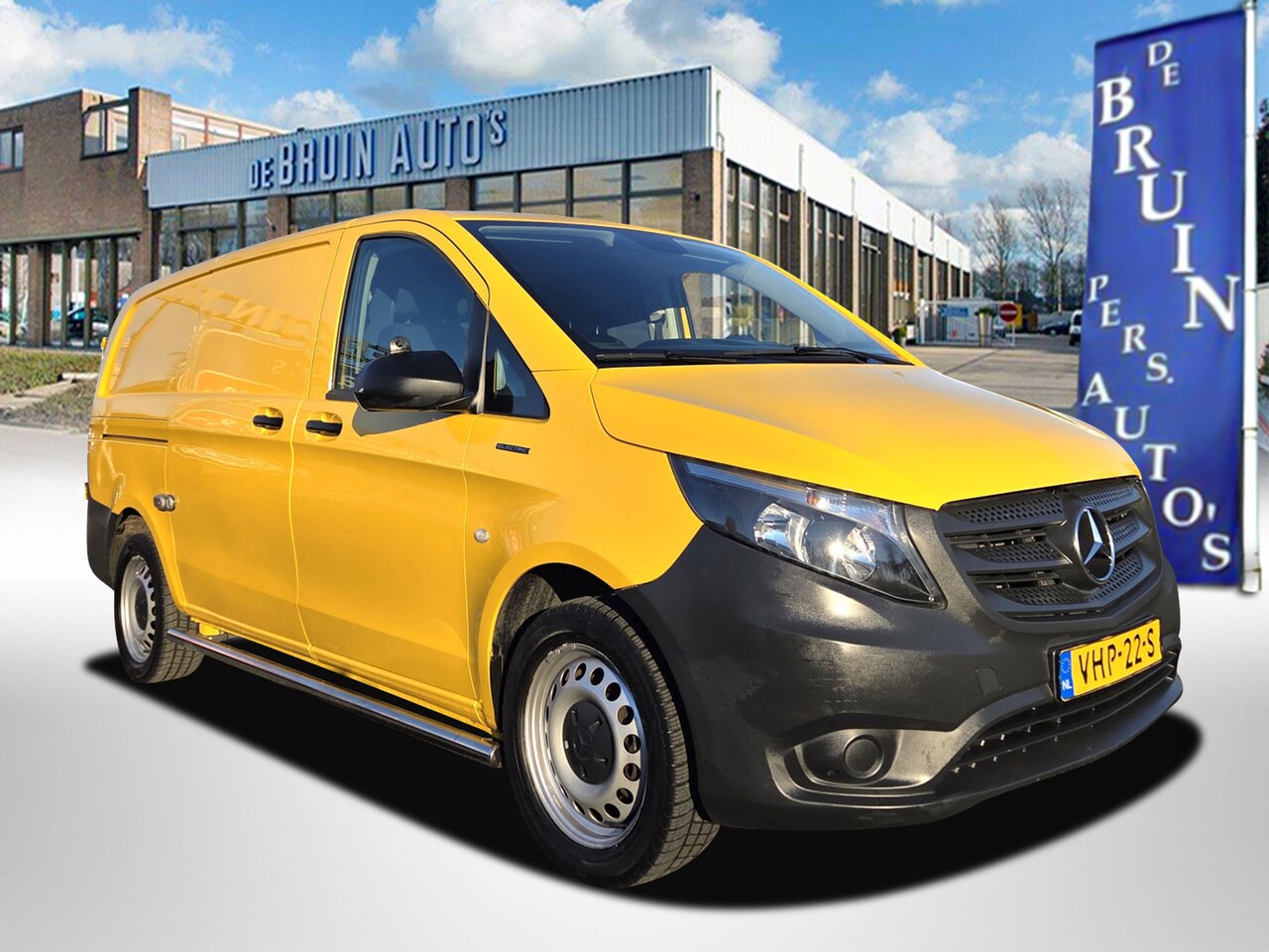 Mercedes-Benz eVito - eVito Lang Launch Edition 41 kWh Airco ZONDER KRASSEN OF DEUKEN - AutoWereld.nl