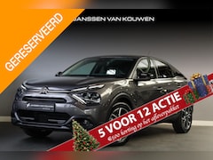 Citroën Ë-C4 - Shine 50 kWh / Leder / Stoel + Stuurverwarming / Carplay / Head-Up