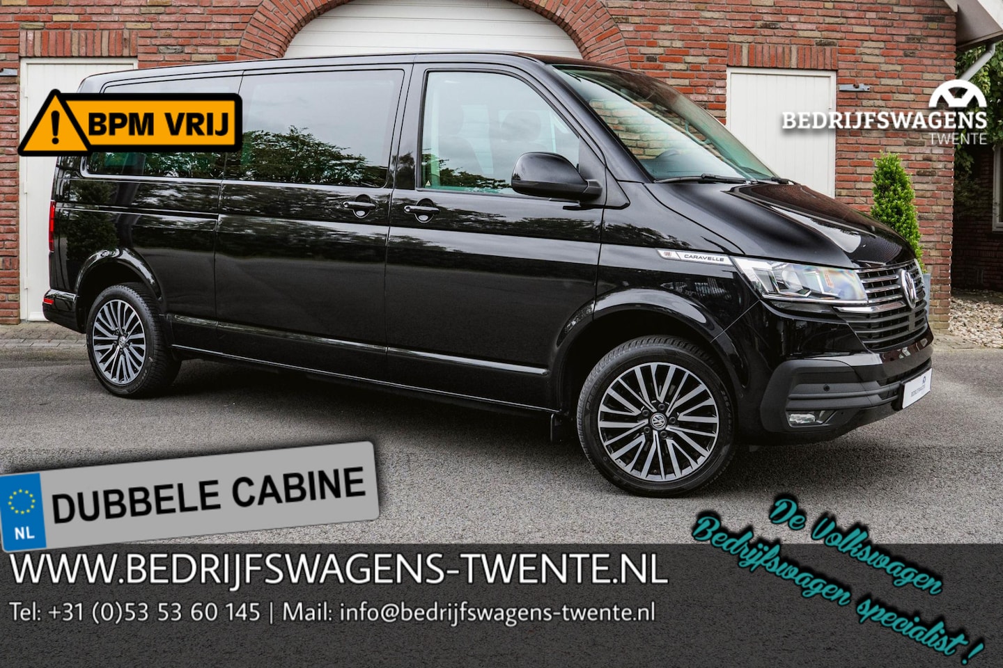 Volkswagen Transporter Caravelle - T6.1 150pk DSG DC Elektrische schuifdeur - AutoWereld.nl
