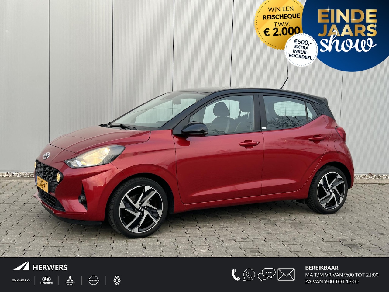 Hyundai i10 - 1.0 Comfort Smart 5-zits / Cruise Control / Navigatie / Stoelverwarming Voorzijde / Stuurw - AutoWereld.nl