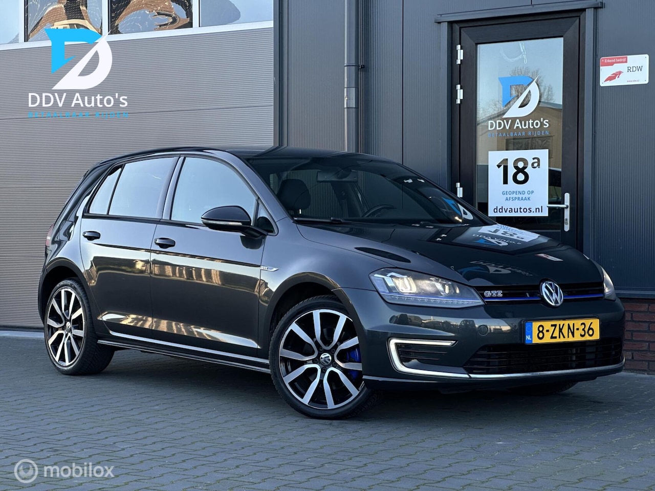 Volkswagen Golf - GTE 1.4TSI/150pk|NAP|PDC|Trekh|Clima|Cruise|Navi|LED|18" LMV - AutoWereld.nl