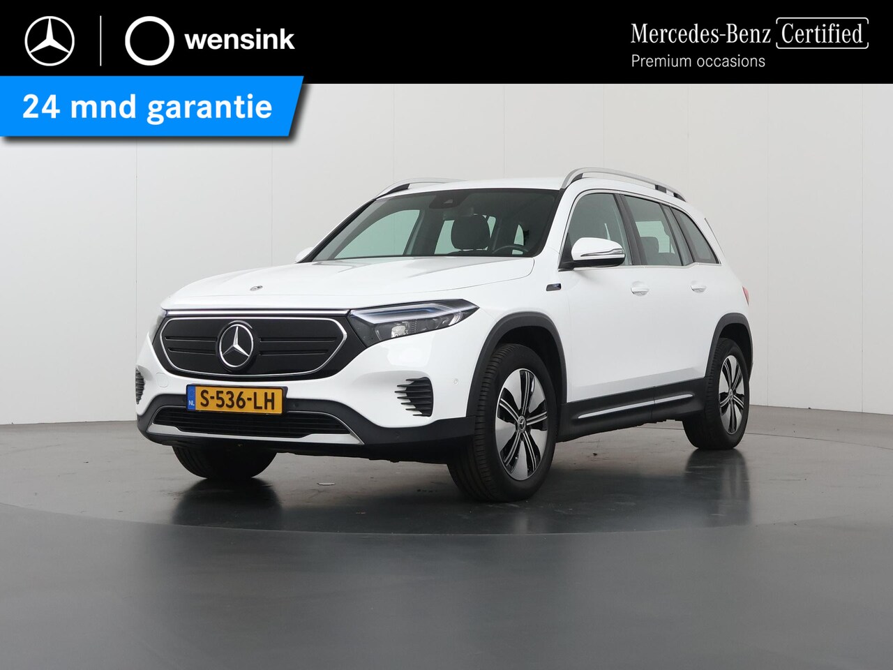 Mercedes-Benz EQB - 300 4MATIC Luxury Line 67 kWh | Sfeerverlichting | Stoelverwarming | Achteruitrijcamera | - AutoWereld.nl