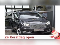 Ford Focus Wagon - 1.0 Titanium Edition Airco Leder Xenon Pdc 1ste Eigenaar