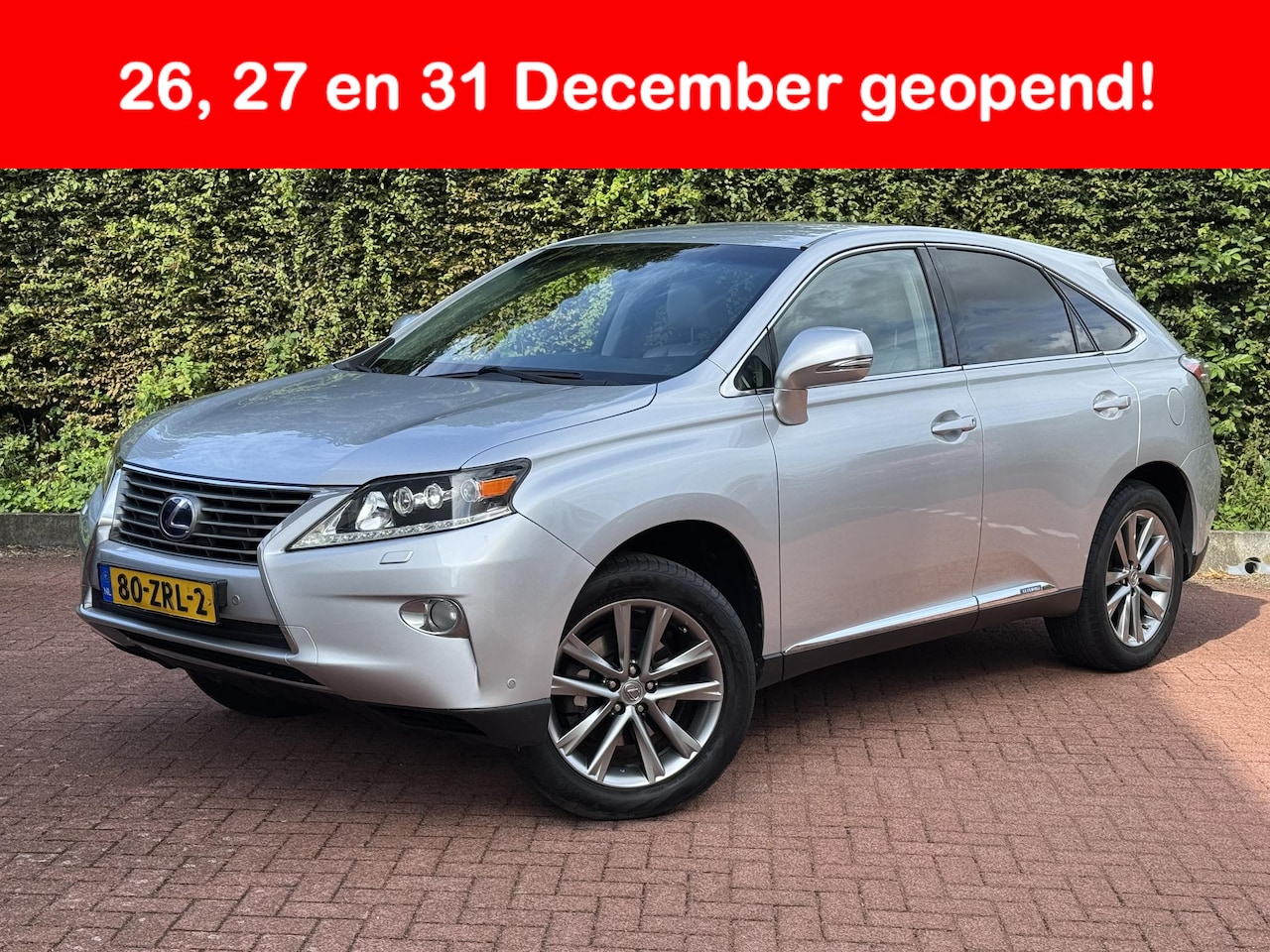 Lexus RX 450h - Luxury Trekhaak DEALER Camera GARANTIE - AutoWereld.nl