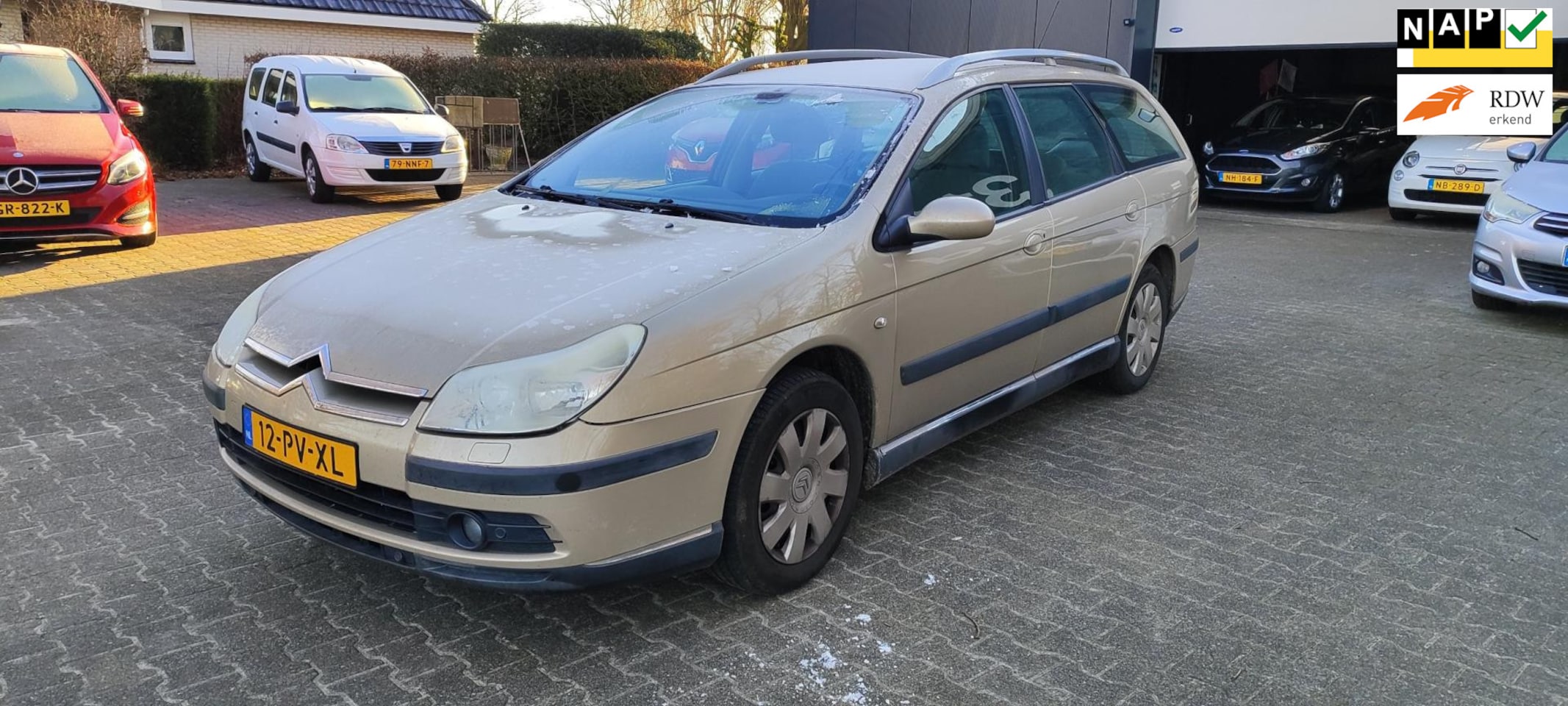 Citroën C5 Break - 2.0-16V Ligne Prestige bj 2005 airco - AutoWereld.nl