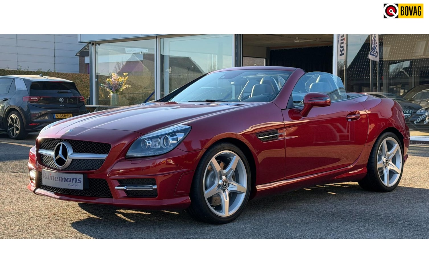 Mercedes-Benz SLK-klasse - 350 / AMG / MEMORY / HARMAN / ILS / 1E EIG ! - AutoWereld.nl